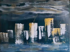 Bild 8 Town Acryl 60x80